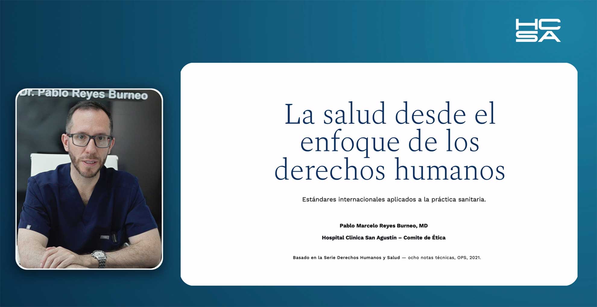La salud desde el enfoque de los derechos humanos